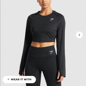 Gymshark Training Long Sleeve Crop Top